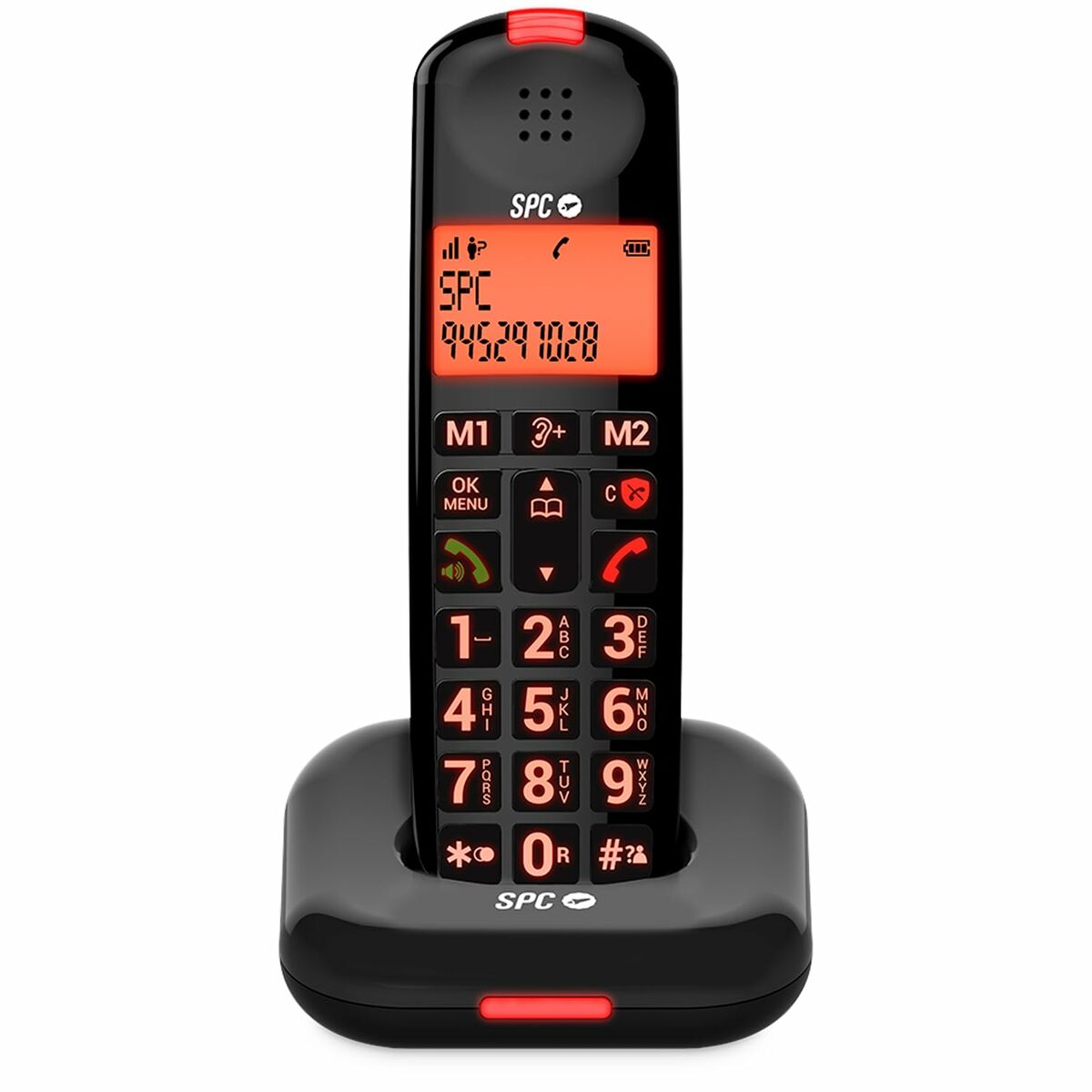 Telefono Fisso SPC 7612N Nero